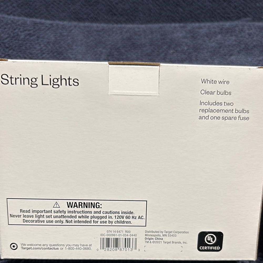 Room Essentials White String Lights - Picture 4 of 4